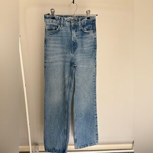 Classic Blue Denim Jeans Zara